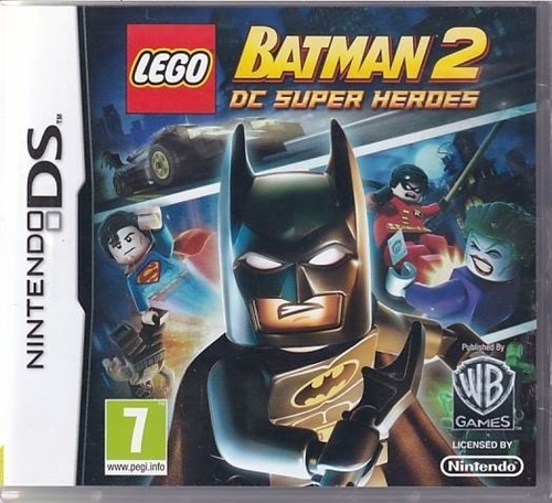 Lego Batman 2 DC Super Heroes - Nintendo DS Spil (B Grade) (Genbrug)